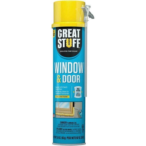 Great Stuff Pro Window & Door 20 Oz. Straw Foam 197711